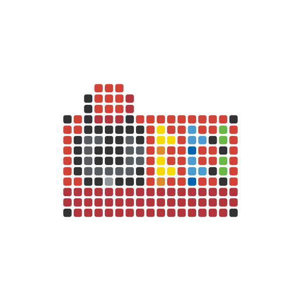 Arcade Joystick Perler Bead Pattern perler bead pattern — 29×29, 183 beads