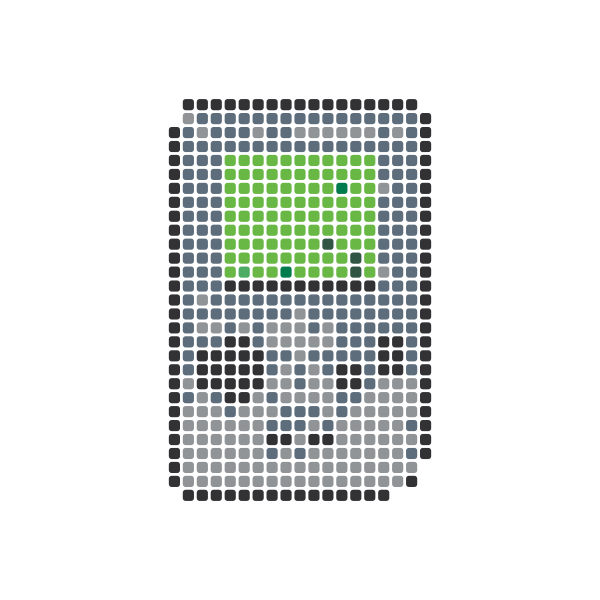Retro Game Console Perler Bead Pattern perler bead pattern — 43×43, 542 beads