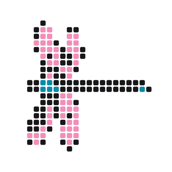 Dragonfly Pony Bead Pattern perler bead pattern — 26×26, 138 beads