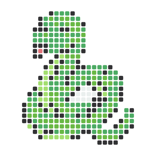 Snake Perler Bead Pattern perler bead pattern — 29×29, 327 beads